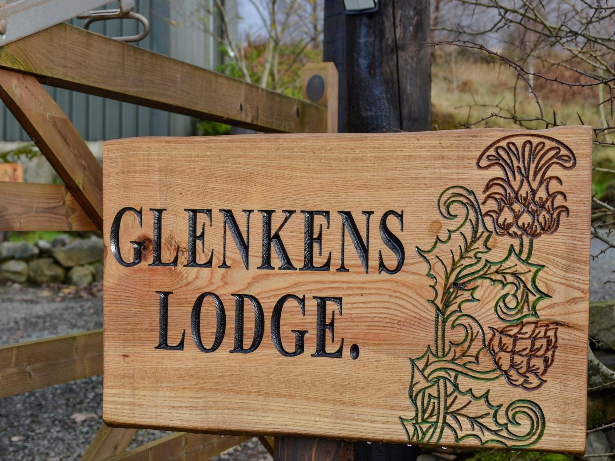 Glenkens Lodge Dalry  ภายนอก รูปภาพ